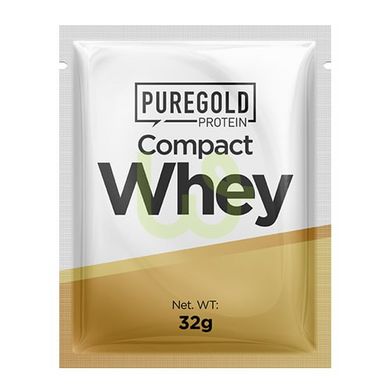 Протеїн Pure Gold Compact Whey Protein Малина-Шоколад 32 г