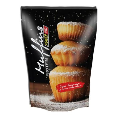 Протеїнова суміш для мафінів Power Pro Protein Muffins Полуниця-Шоколад 600 г