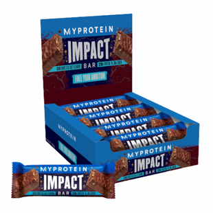 Протеїновий батончик Myprotein Impact Protein Bar Солоний шоколад 12x64 г