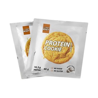 Протеиновый батончик Craft Whey Protein Cookie Американский 60 г