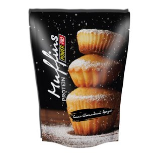 Протеїнова суміш для мафінів Power Pro Protein Muffins Брауні 600 г