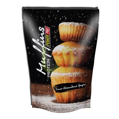 Протеїнова суміш для мафінів Power Pro Protein Muffins Брауні 600 г