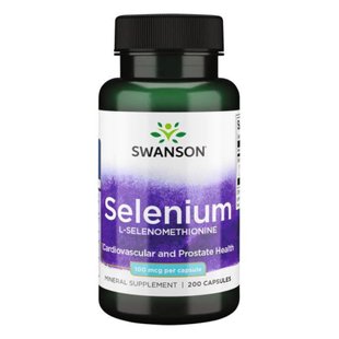 Селен Swanson Selenium 100 мкг 200 капсул