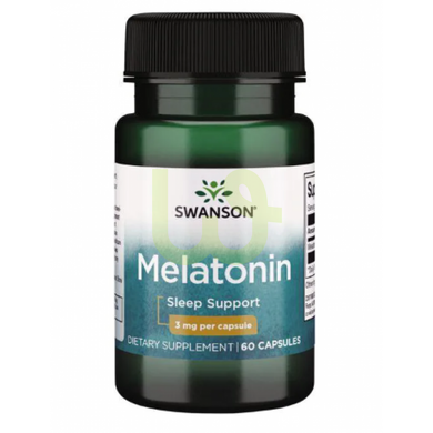 Мелатонин Swanson Melatonin 3 мг 60 капсул