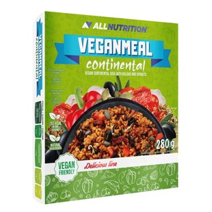 Булгур з овочами Allnutrition VeganMeal Continental 280 г