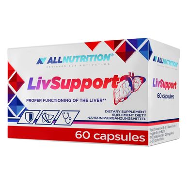 Витамины для поддержки печени Allnutrition Livsupport 60 капсул