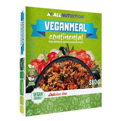 Булгур с овощами Allnutrition VeganMeal Continental 280 г