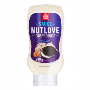 Молочно-вершковий соус Allnutrition Sause Nutlove Печиво 280 г