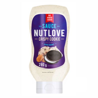 Молочно-сливочный соус Allnutrition Sause Nutlove Печенье 280 г